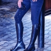 Dublin Dublin Shona Full Grip Silicone Print Denim Breeches (RRP ÃÂ£71.99)